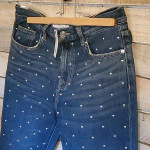 Current/Elliott Studded Night Rider Jean